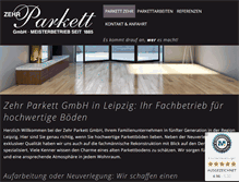 Tablet Screenshot of parkettzehr.de